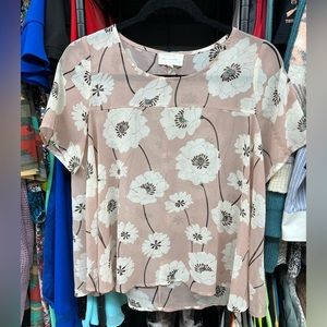 Flower blouse